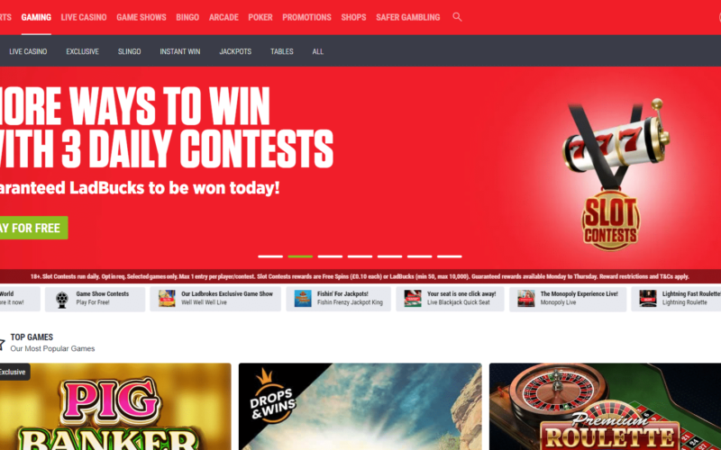 Ladbrokes Casino A Comprehensive Guide to One of the Top Online Gambling Platforms